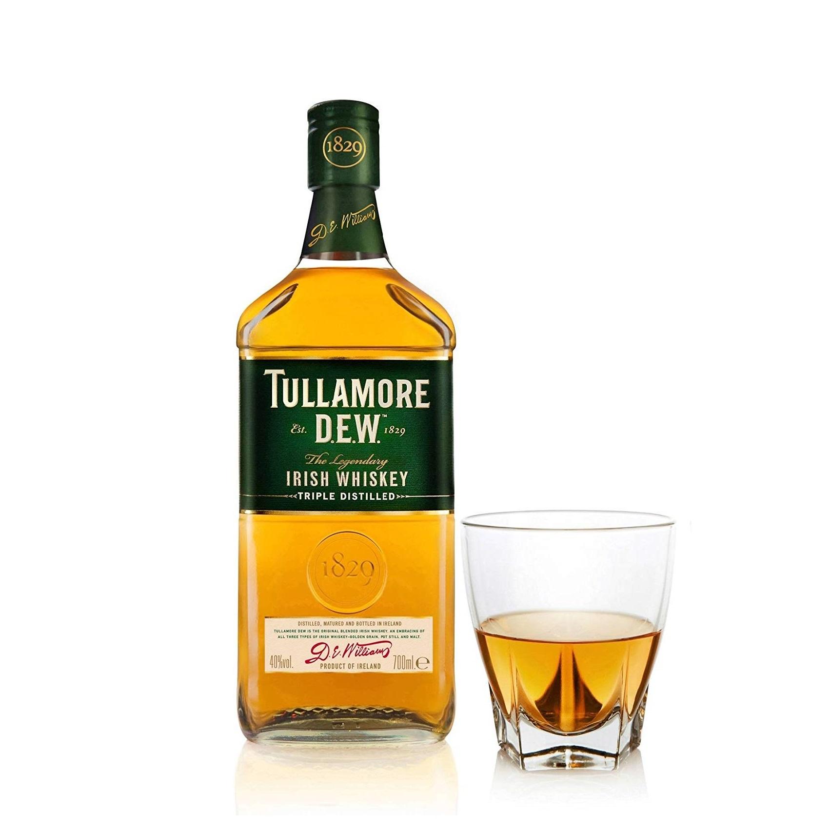 TULLAMORE DEW IRISH WHISKEY 40% 1L 