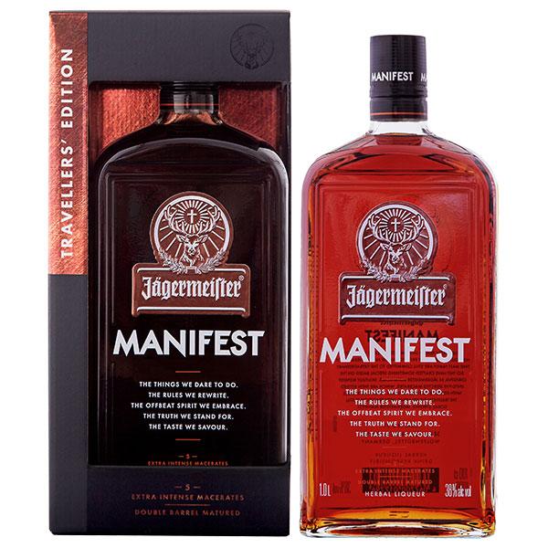 JAEGERMEISTER MANIFEST  GBX 38% 1L