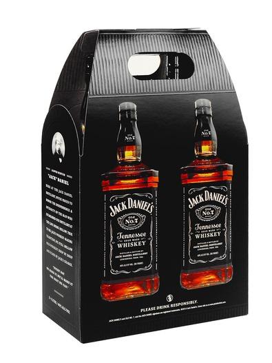 JACK DANIELS BLACK  2x1L