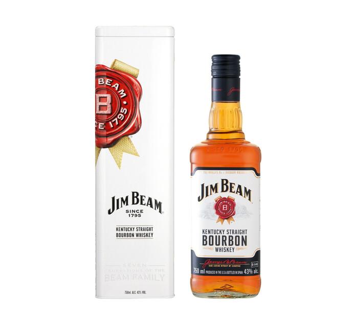 JIM BEAM KENTUCKY STRAIGHT BOURBON 40% 1L 