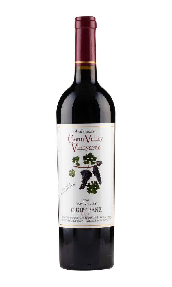 ANDERSONS CONN VALLEY RIGHT BANK MERLOT 2008